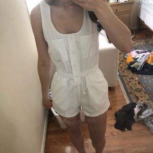 Urban Outfitters White Romper